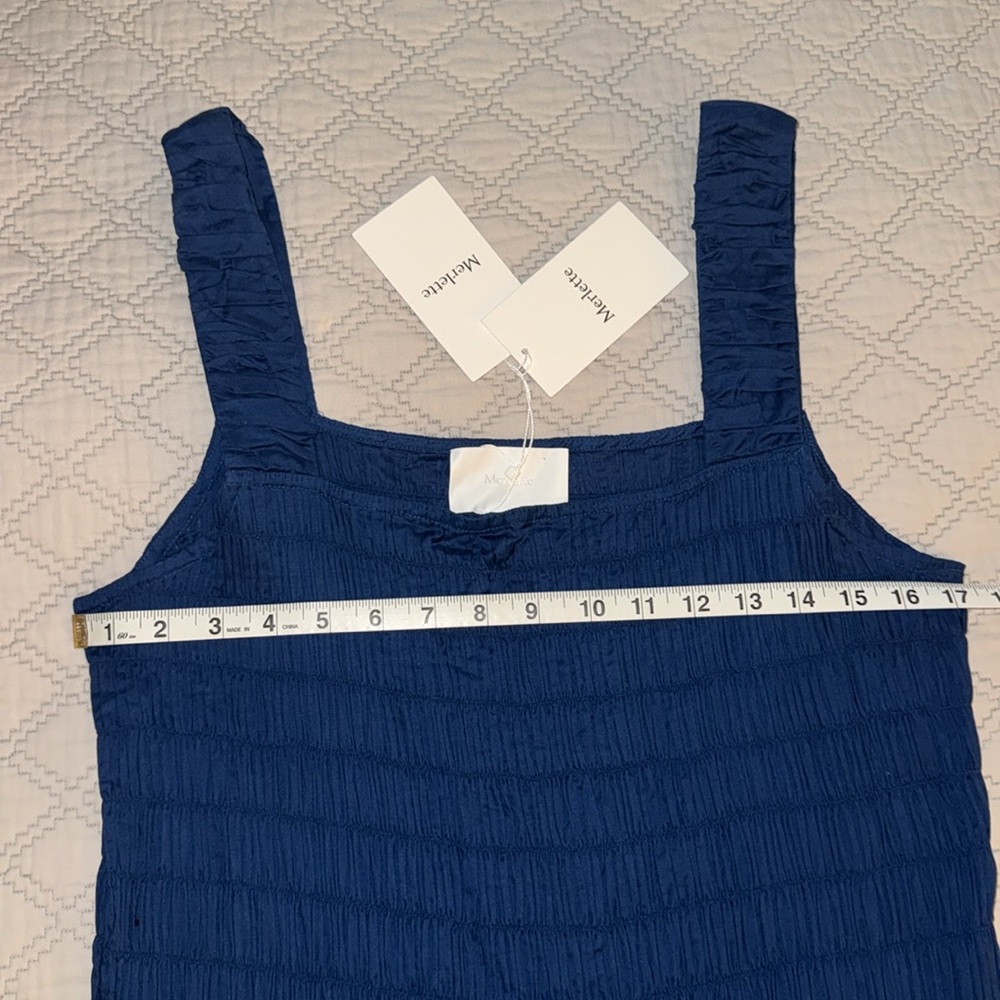 MERLETTE
Women's Freja Dress, Blue,
Perfect for summer days and nights - Picture 12 of 16